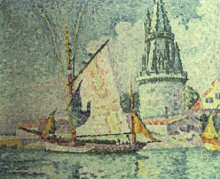Paul Signac La Rochelle, the Quartermaster's Tower Germany oil painting art